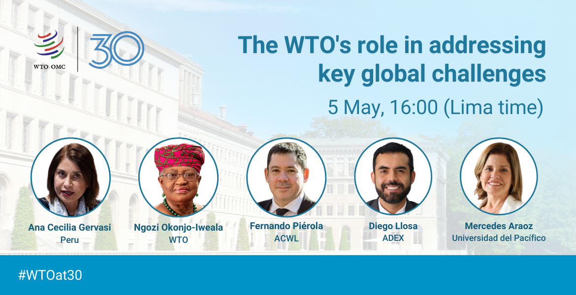 High Level Dialogue with Dr. Ngozi Okonjo-Iweala: “The WTO role in addressing key global challenges”