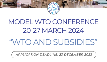 Model WTO Conference